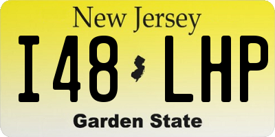 NJ license plate I48LHP