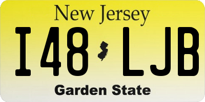 NJ license plate I48LJB