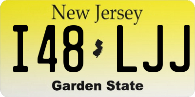 NJ license plate I48LJJ