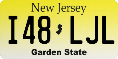 NJ license plate I48LJL