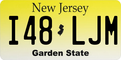 NJ license plate I48LJM