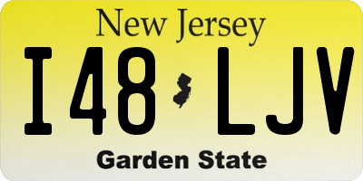 NJ license plate I48LJV