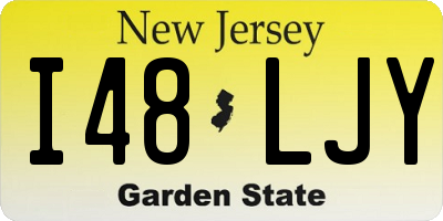 NJ license plate I48LJY
