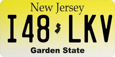NJ license plate I48LKV