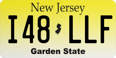 NJ license plate I48LLF