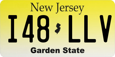 NJ license plate I48LLV