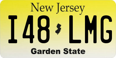 NJ license plate I48LMG