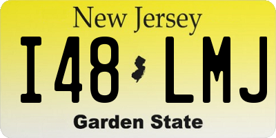 NJ license plate I48LMJ