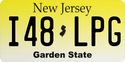 NJ license plate I48LPG
