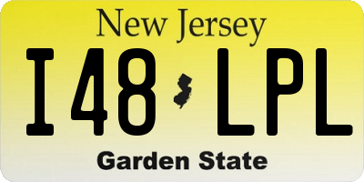 NJ license plate I48LPL