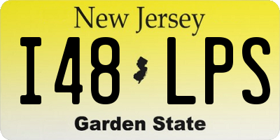 NJ license plate I48LPS