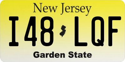 NJ license plate I48LQF
