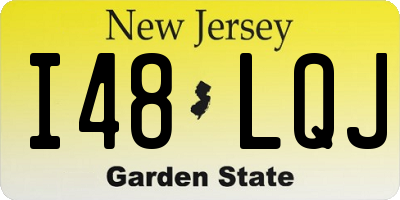 NJ license plate I48LQJ