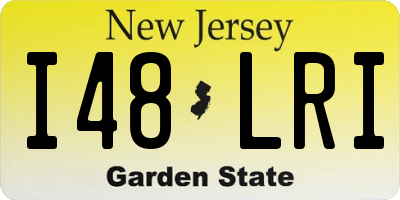 NJ license plate I48LRI