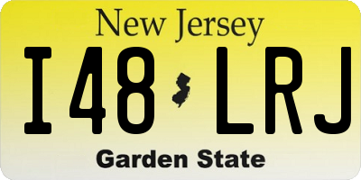 NJ license plate I48LRJ