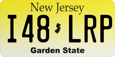 NJ license plate I48LRP
