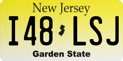 NJ license plate I48LSJ