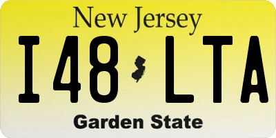 NJ license plate I48LTA