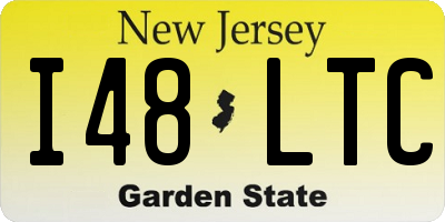 NJ license plate I48LTC