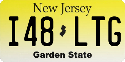 NJ license plate I48LTG