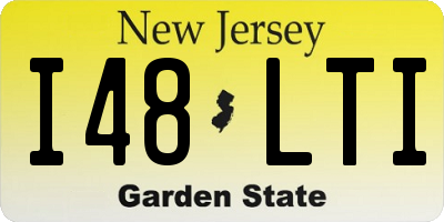 NJ license plate I48LTI