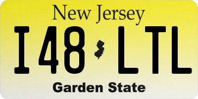 NJ license plate I48LTL
