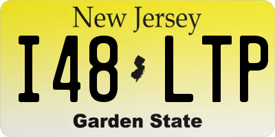 NJ license plate I48LTP