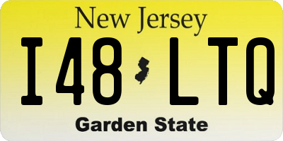 NJ license plate I48LTQ