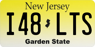 NJ license plate I48LTS