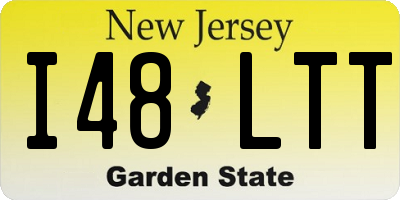 NJ license plate I48LTT