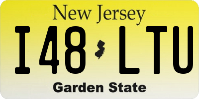 NJ license plate I48LTU