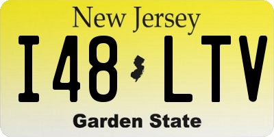 NJ license plate I48LTV