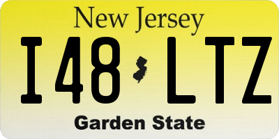 NJ license plate I48LTZ
