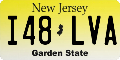 NJ license plate I48LVA