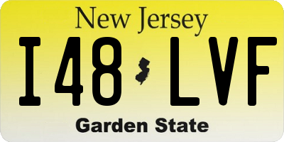 NJ license plate I48LVF