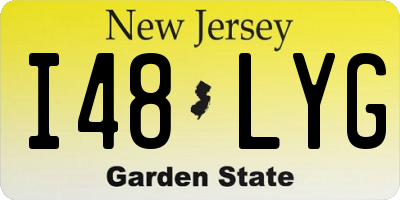 NJ license plate I48LYG