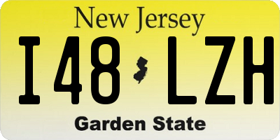 NJ license plate I48LZH