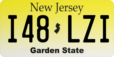NJ license plate I48LZI
