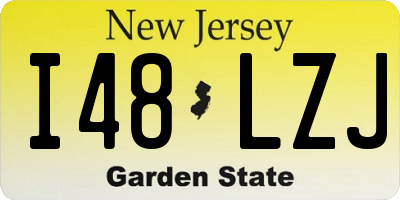 NJ license plate I48LZJ