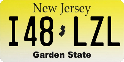NJ license plate I48LZL