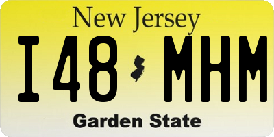 NJ license plate I48MHM