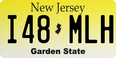 NJ license plate I48MLH
