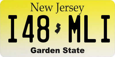 NJ license plate I48MLI