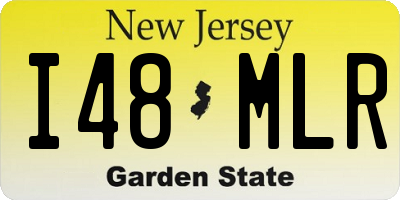 NJ license plate I48MLR