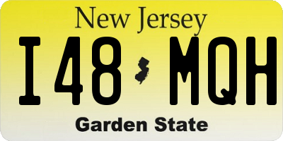 NJ license plate I48MQH