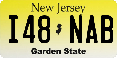 NJ license plate I48NAB