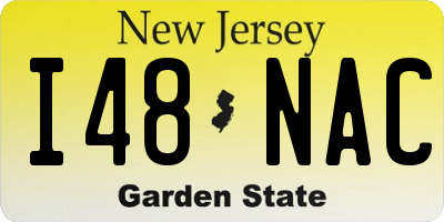 NJ license plate I48NAC