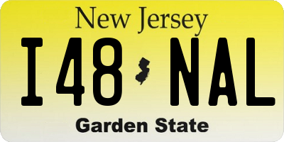 NJ license plate I48NAL