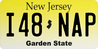 NJ license plate I48NAP