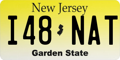 NJ license plate I48NAT